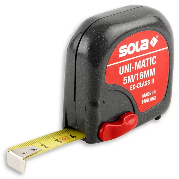 Svinovací metr 5m Sola Uni-Matic