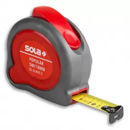 Svinovací metr 5m Sola Popular