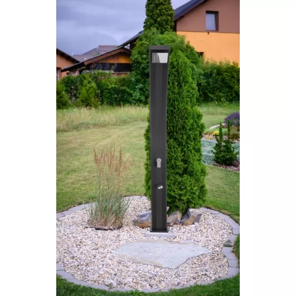 Solární sprcha G21 Della 30 l, černá hliníková 63909203