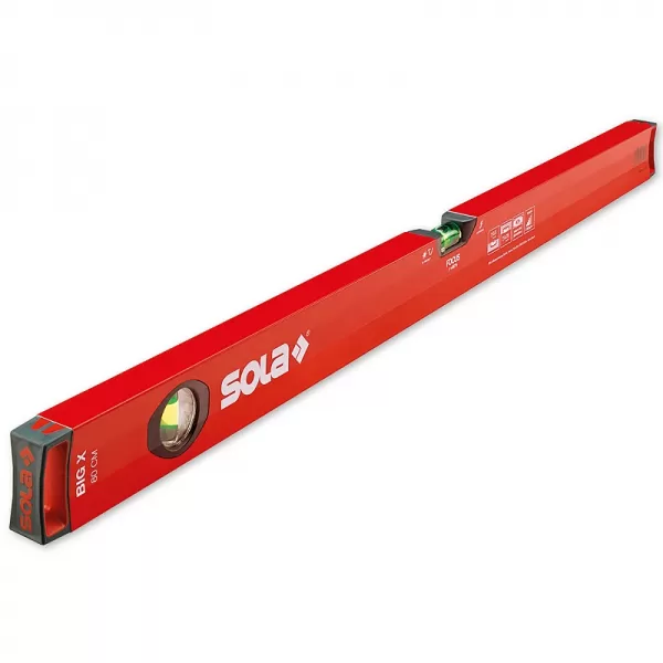Profilová vodováha 120cm, tři libely Sola BIG X 3 120