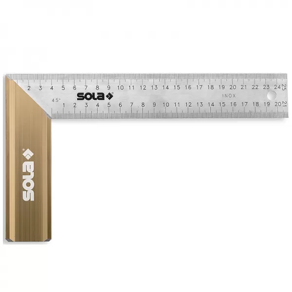 Truhlářský úhelník 200x145 mm Sola SRB 200