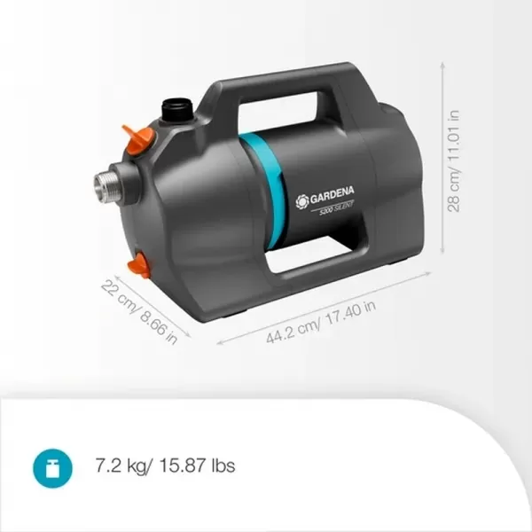 Zahradní čerpadlo 5200 Silent - sada Gardena 9085-20