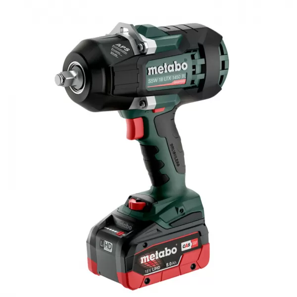 Aku rázový utahovák 18V 2x8,0Ah SSW 18 LTX 1450 BL Metabo 602401810