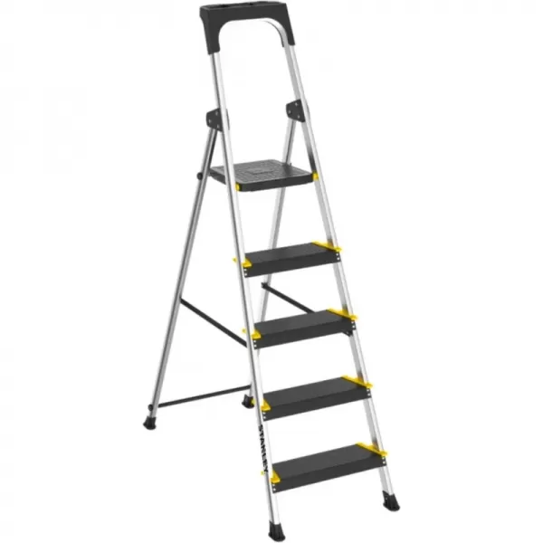 Hliníkové štafle Premium 5 stupňů Stanley SXLDAL-105