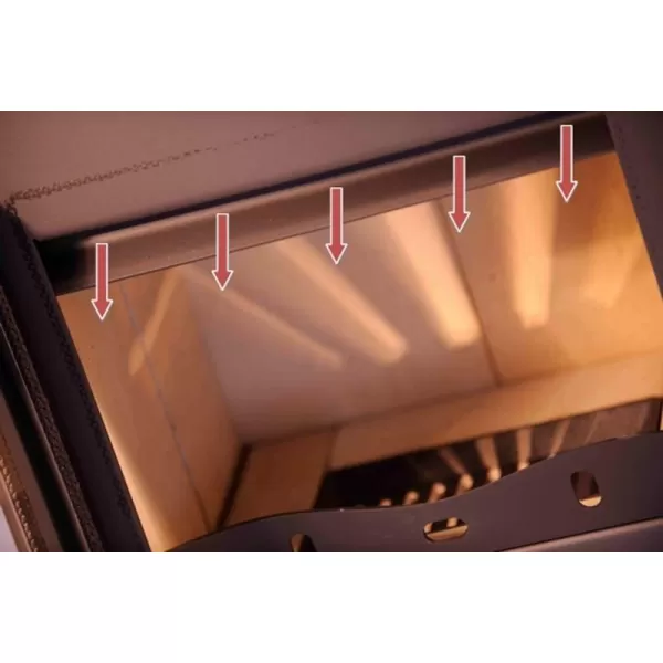 Krbová kamna HS FLAMINGO STAVANGER - black