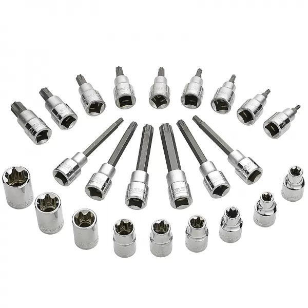 24dílná sada hlavic Torx v modulu Stanley STMT1-74176