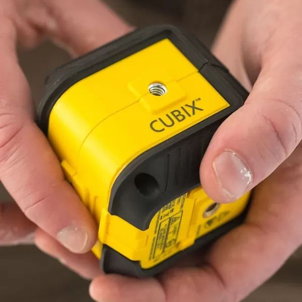 Samonivelační křížový laser se zeleným paprskem a stativem CUBIX STANLEY STHT77649-1