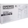 Stůl svařovací přenosný, 107x53cm, výška 70-93cm Fortum 4759970