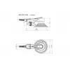 Excentrická bruska SXE 150-5.0 BL Metabo 615050700