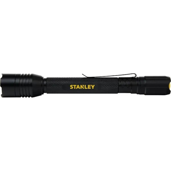 LED ruční svítilna 200 lm černá hliníková Stanley SXLS55519E