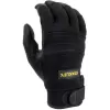 Kožené rukavice s polstrovanou dlaní Premium Leather Stanley SY800L