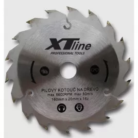 Kotouč pilový profi 250x30/40 zubů Xtline TCT25040