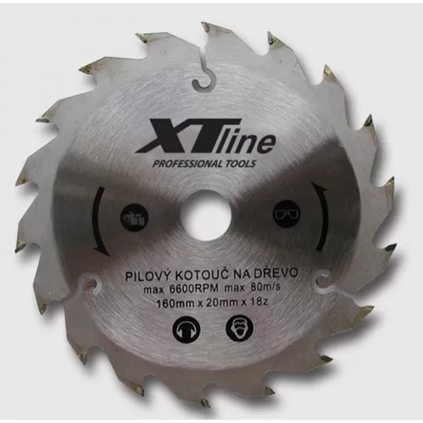 Kotouč pilový profi 160x20/18 zubů Xtline TCT16018