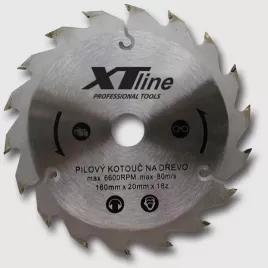 Kotouč pilový profi 150x20/18 zubů Xtline TCT15018