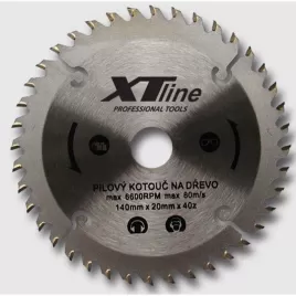 Kotouč pilový na dřevo 250x30/80 zubů Xtline TCT25080