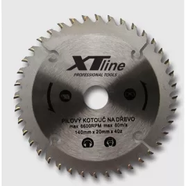 Kotouč pilový na dřevo 180x30/60 zubů Xtline TCT18060