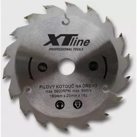 Kotouč pilový profi 210x30/24 zubů Xtline TCT21024