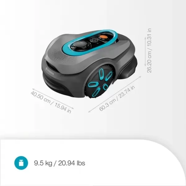 Robotická sekačka Smart SILENO Sense 400 m2 Gardena 19941-32