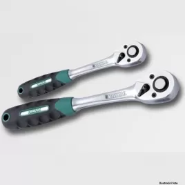 Ráčna 1/4" 148mm 36 zubů 40CRV pogumovaná rukojeť HONITON H9723