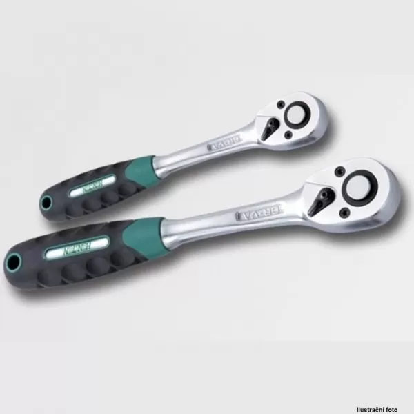 Ráčna 1/4" 148mm 36 zubů 40CRV pogumovaná rukojeť HONITON H9723