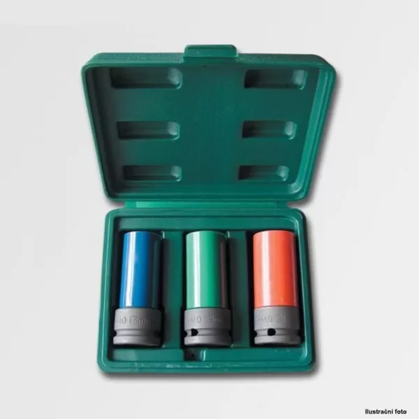 Hlavice úderové 1/2" 17, 19, 21 mm CRV HONITON H1803