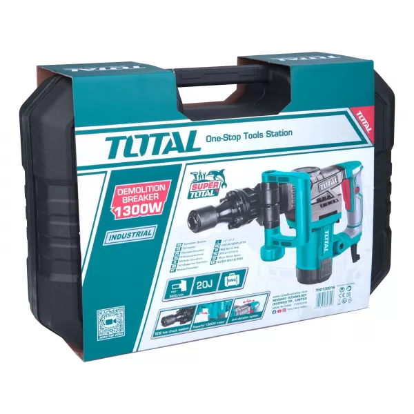 Bourací kladivo 1300W 20J Total TH2130016