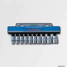 Sada hlavic 1/2" 10 dílů CRV HONITON H4010
