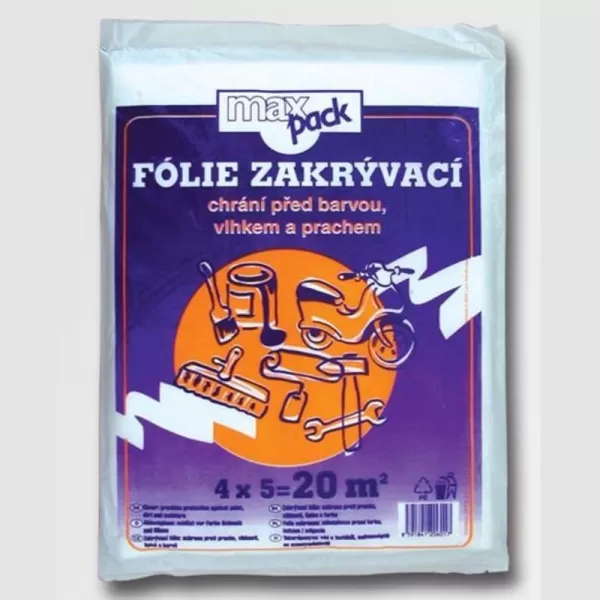 Folie 4 x 12,5 m mikrotenová PA133