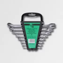 8-mi dílná sada očkoplochých klíčů DIN3113 31CrV3 GK TOOLS P16142