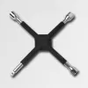 Klíč křížový na kola 1/2", 17, 19, 21mm CrV DIN899 Xtline XT090