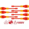 Elektrikářské maticové šroubováky 7-mi dílná sada Industrial 50BV30 Total THKISD0701