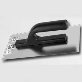 Hladítko nerez STAVTOOL 270 x 127 mm zuby 6 ZN31031