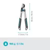 Nůžky na větve EasyCut S, dvoubřité, ideální pro čerstvé dřevo Gardena 12030-20