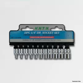 Sada hlavic 1/4" 11 dílů CRV HONITON H1111