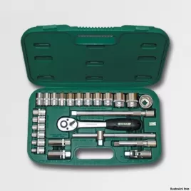 Sada hlavic 1/2" 25 dílů 40CRV HONITON H4025
