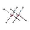 Klíč křížový na kola CrV DIN899 1/2", 17, 19, 21mm P16665