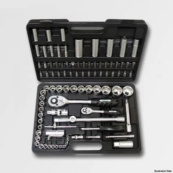 Sada hlavic 1/4"-1/2" 94 dílů 40CRV HONITON H4040