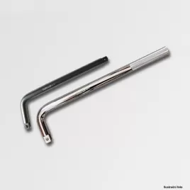 Ohnutá rukojeť 3/4" 450mm 40CRV HONITON H6450