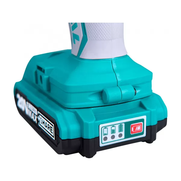 Aku vrtací šroubovák s příklepem 20V 2x2,0Ah v tašce Total TIDLI2002E