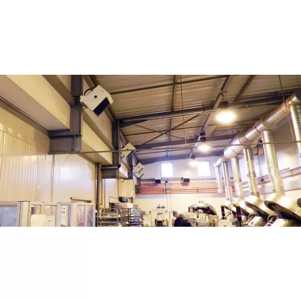 Elektrické závěsné topidlo s ventilátorem Master TR9D