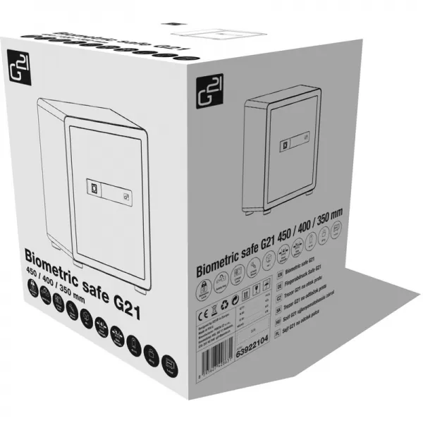 Trezor G21 na otisk prstu 400 x 450 x 350 mm 63922104