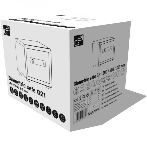 Trezor G21 na otisk prstu 380 x 310 x 300 mm 63922103