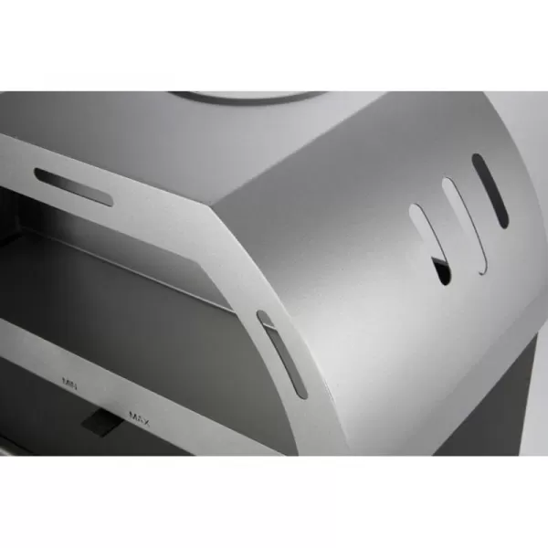 Krbová kamna antracit, dvířka a víko stříbrné Haas+Sohn VAASA Plus V