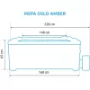 Vířivý bazén MSPA OSLO AMBER F-AM063W Marimex 11400311