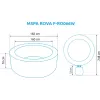 Vířivý bazén MSPA ROVA F-RO066W Marimex 11400309