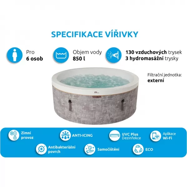 Vířivý bazén MSPA COCOON-ECO F-CO066WE Marimex 11400307