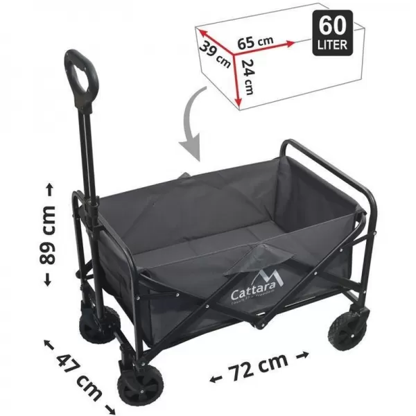 Vozík Cattara TROGIR PICCOLO skládací 638681