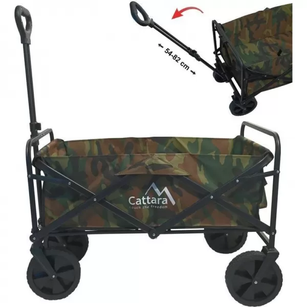 Vozík Cattara TROGIR ARMY skládací 638682