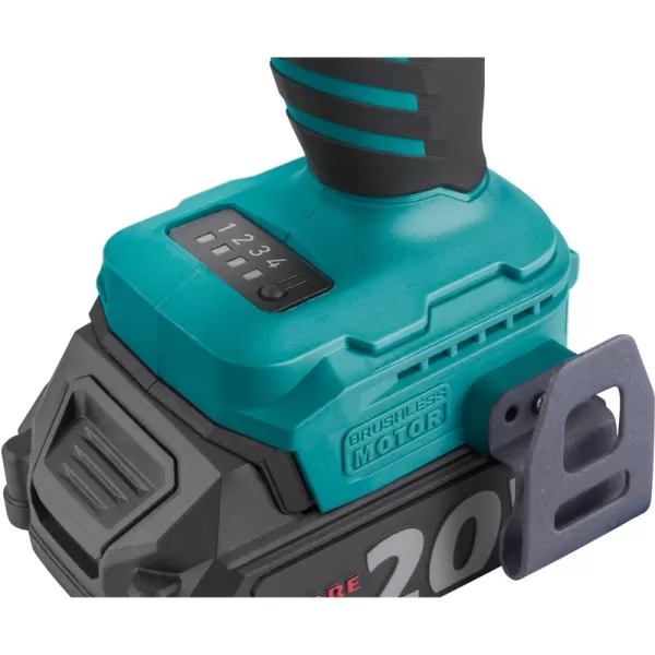 Aku vrtací šroubovák s příklepem SHARE20V, 70Nm, BRUSHLESS, 2Ah Extol industrial 8791806