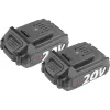 Aku vrtací šroubovák s příklepem 20V/2x2,0 Ah SHARE20V Extol Industrial 8791804